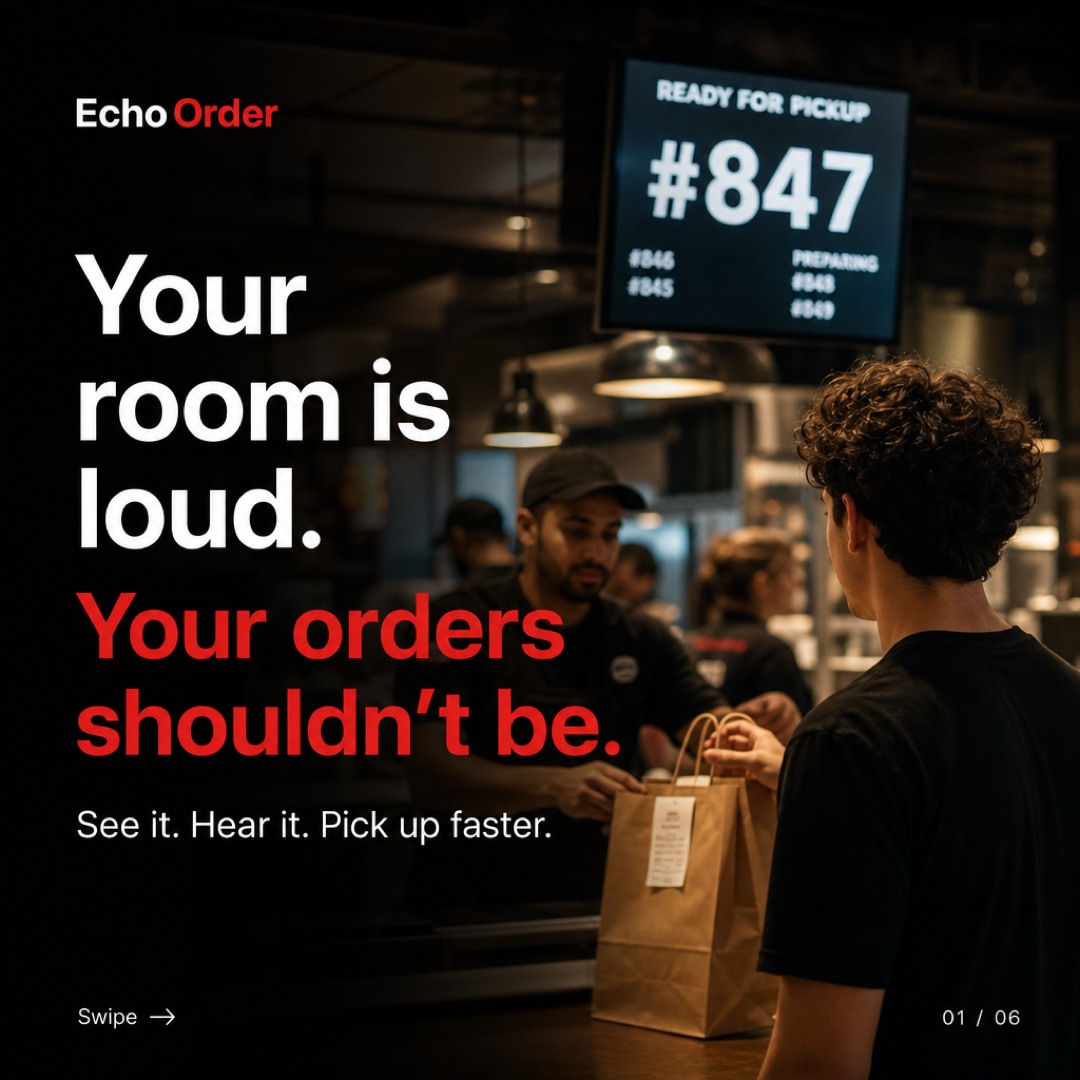 Echo Order Announcements System e1