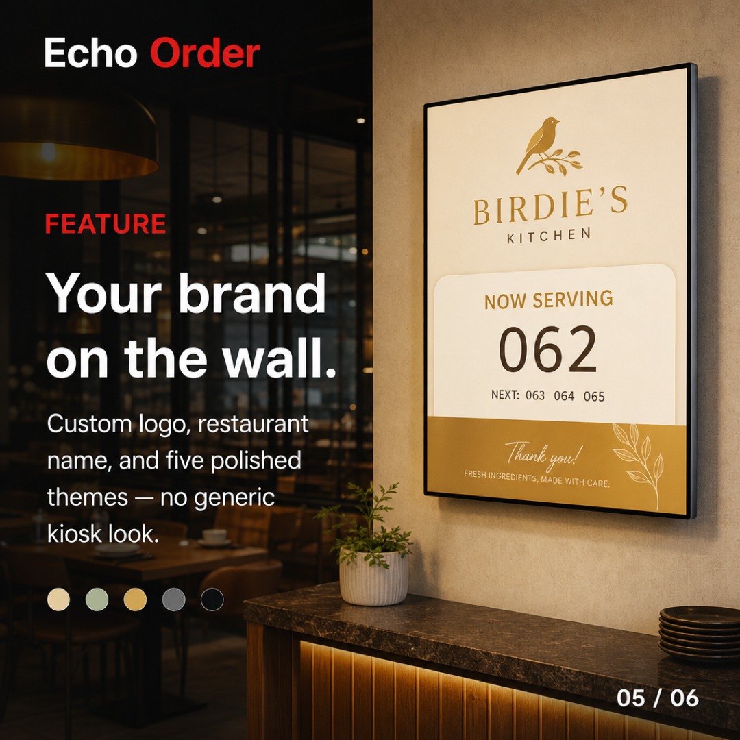 Echo Order Announcements System e5